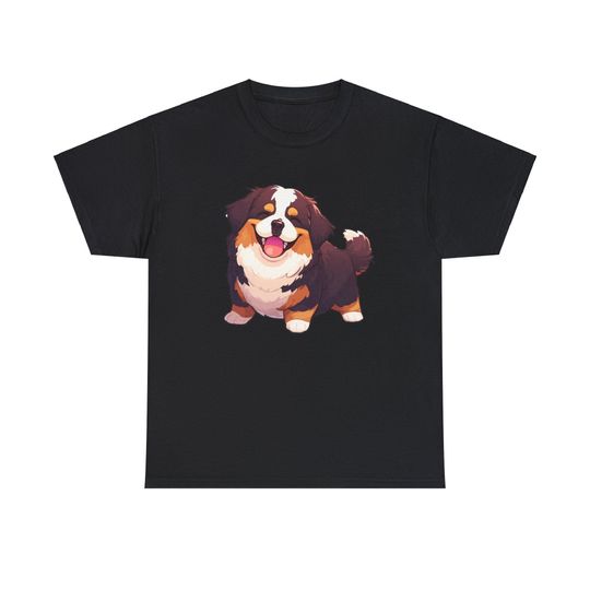 Cute Bernese Mountain Shirt, Dog Graphic Tee, Dog Lover Gift