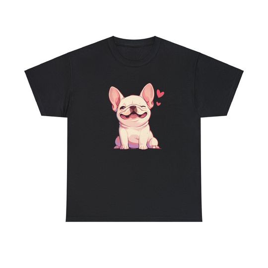 Cute French Bulldog Shirt, Dog Graphic Tee, Dog Lover Gift