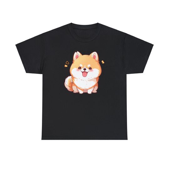 Cute Pomeranian Shirt, Dog Graphic Tee, Dog Lover Gift