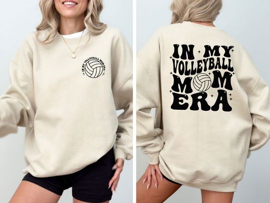 In My Volleyball Mom Era Sweatshirt