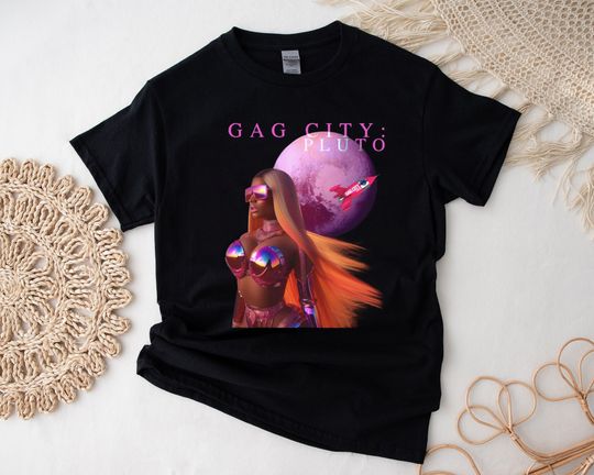 Vintage Nicki Minaj Shirt, Nicki Minaj Tour 2024 Shirt, Friday 2 PLUTO World Tour 2024 Concert Merch Shirt, Streetwear Style Tee