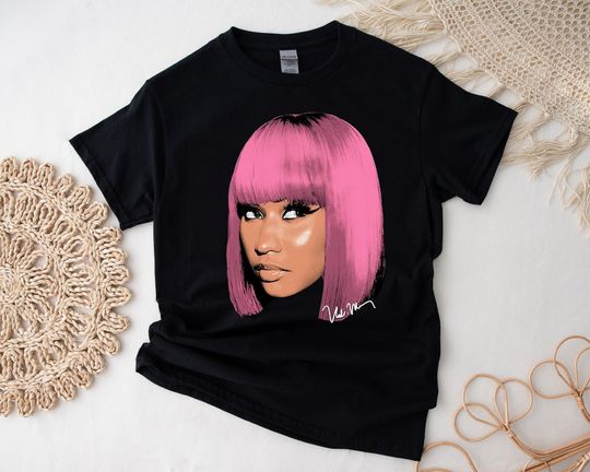 Vintage Nicki Minaj Shirt, Nicki Minaj Tour Shirt, 2024 Nicki Minaj Tour T-Shirt, Nicki Minaj Pink Friday 2 Concert Shirt, Nicki Minaj Gift