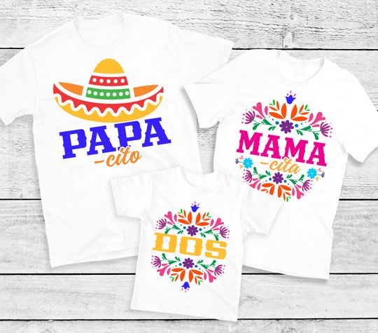 Custom Cinco De Mayo Family Shirt, Family Matching Shirts