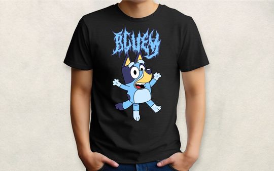 BlueyDad Metal Shirt, Rock n Roll, Gift for Goths