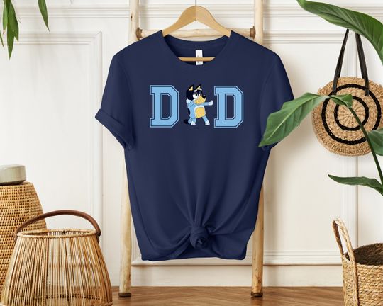 Bandit Dad BlueyDad T shirt, Father's Day Gift