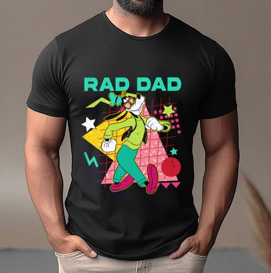 A Goofy Movie Dad and Son Shirt, Rad Dad Tee