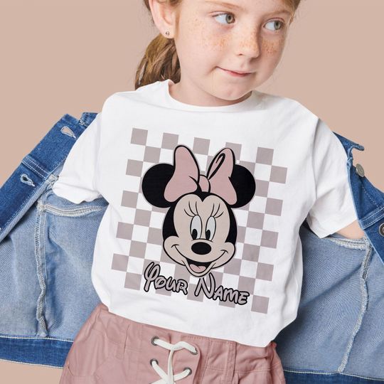 Custom Disney Minnie Unisex T-Shirt, Disney Characters Shirt