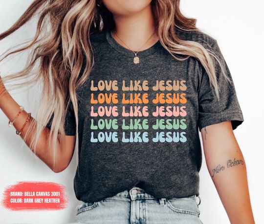 Jesus Shirt, Inspirational Jesus Shirt, Christian T-Shirt, Religious Gifts