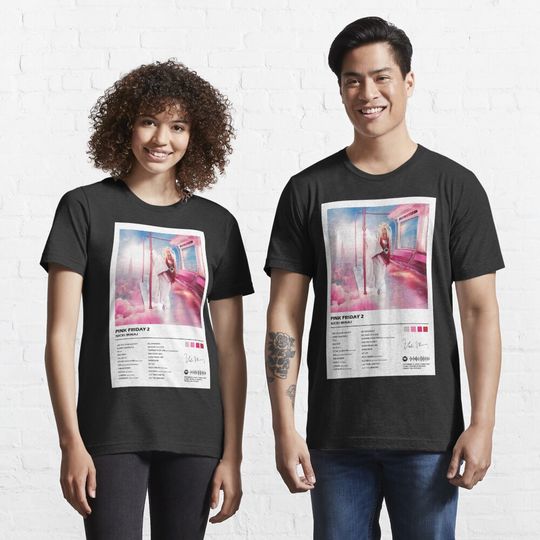 Nicki Minaj Pink Friday 2 Album Cover Art T-Shirt