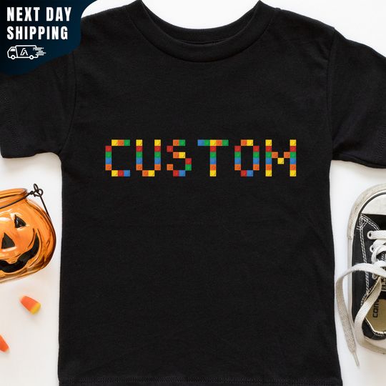Custom Lego Shirt, Personalized Lego shirt, Autism Family Shirt, Autism Gift