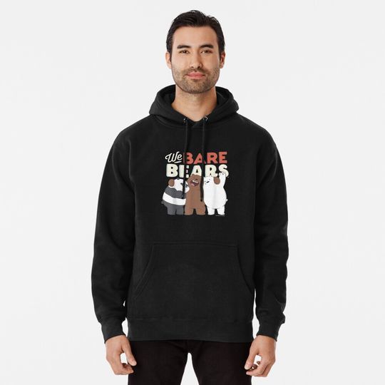We B4re Be4rs Group Shot Logo Pullover Hoodie