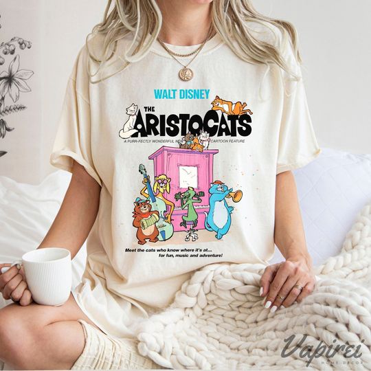 Walt Disney The Aristocats Characters Shirt