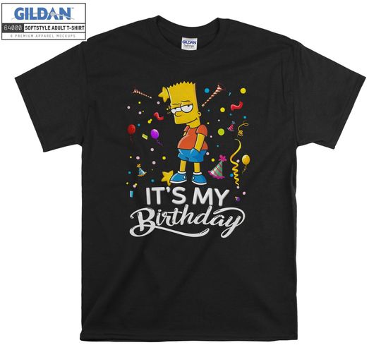 Bart Simpson It's My Birthday Funny T-shirt
