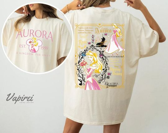 Disney Princess Aurora Double Sided Shirt