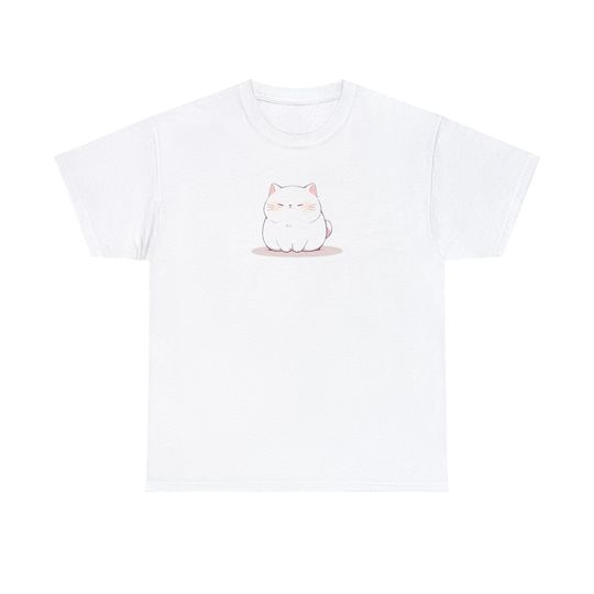 Cute Cat T-Shirt | Kawaii Cat | Cat Lover Clothes