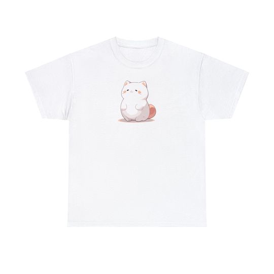 Cute Cat T-Shirt | Kawaii Cat | Cat Lover Clothes