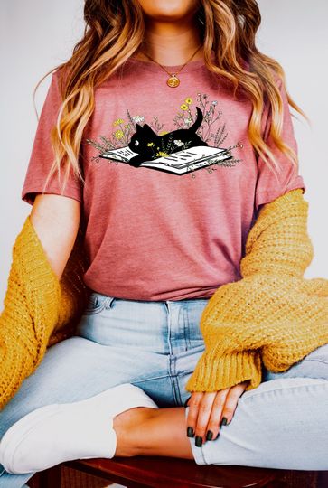 Cat Graphic T-Shirt, Cat Lover T-shirt