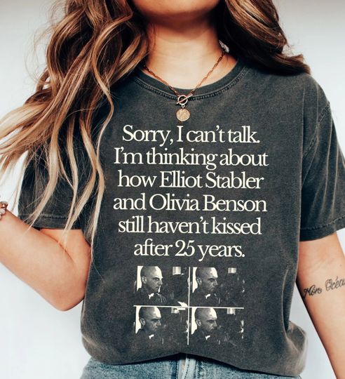 Elliot Stabler And Olivia Benson Shirt, Law And Order Shirt