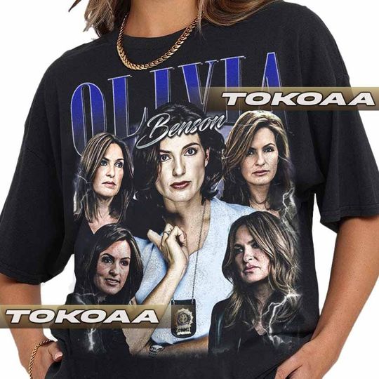 Limited Olivia Benson Vintage Shirt, Gift For Woman