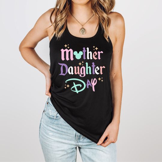 Mother Daughter Day Tank Top, Mother's Day Disney Tank, Mom Daughter Disney Tank, Disney Mom Tank Top, Mother Daughter Disney