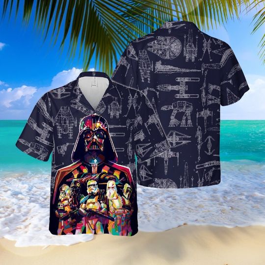 Star Wars Hawaiian Starwars Shirt For Men