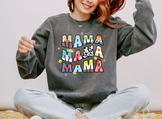 Toy Story Mama Sweatshirt, Disney Mom Sweatshirt
