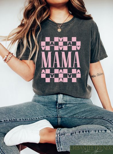 Mother's Day Shirt, Mickey Head Mama Shirt