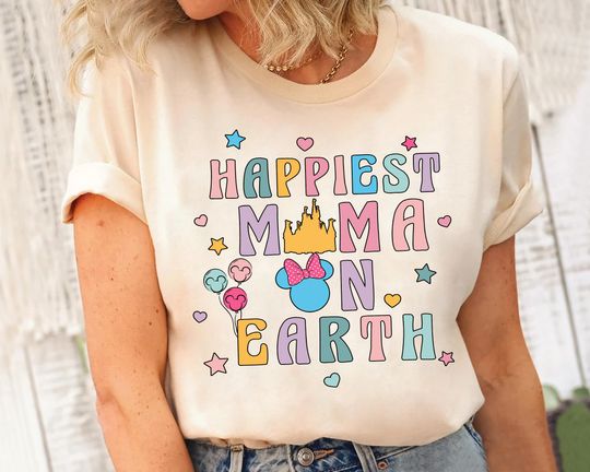 Disney Mom T-shirt, Mother's Day Gift