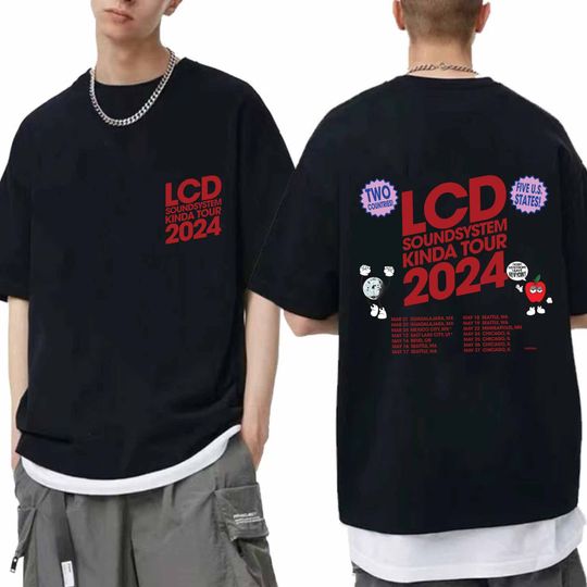 LCD Soundsystem 2024 North American Tour Shirt