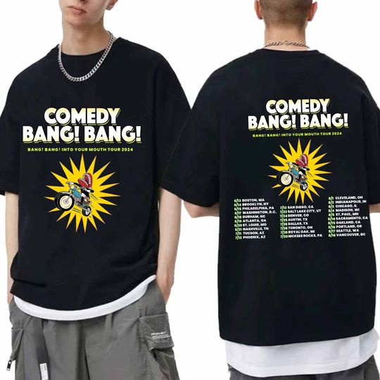 Comedy Bang! Bang! - Bang! Bang! Into your Mouth Tour 2024 Shirt