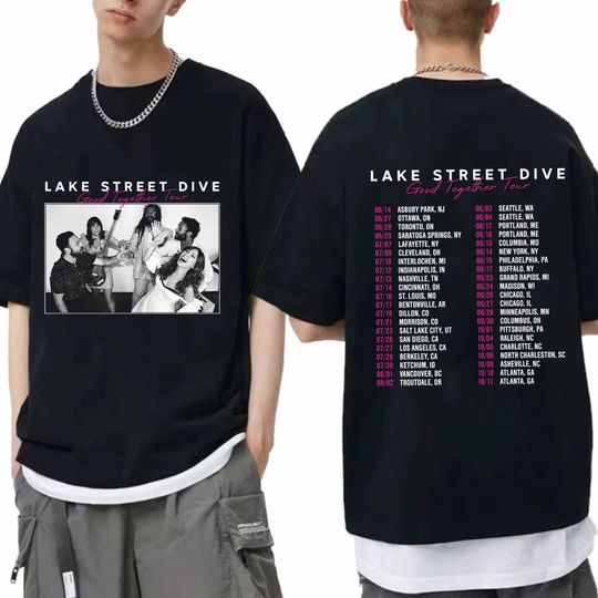 Lake Street Dive 2024 Tour Shirt, Lake Street Dive Band Fan Shirt