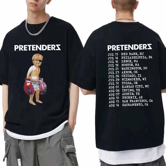 The Pretenders US 2024 Tour Shirt, The Pretenders Band Fan Shirt