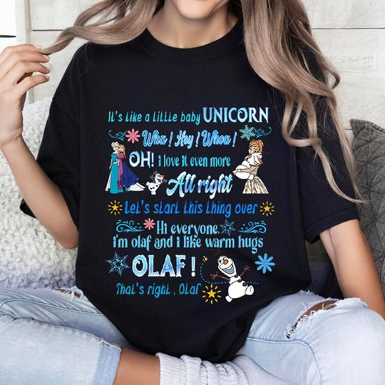 Olaf Funny Disney Frozen Shirt