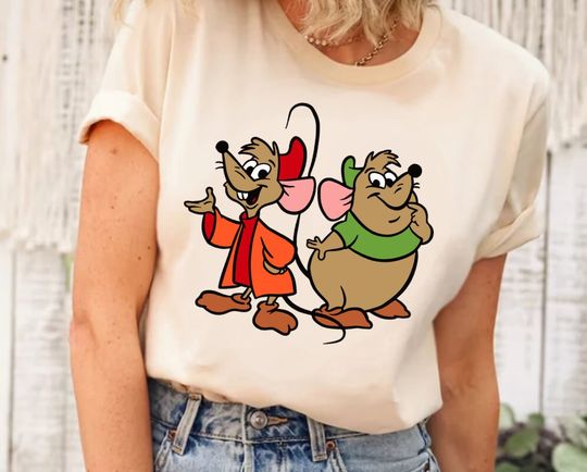 Funny Gus Gus Mouse Vintage Shirt, Cinde Gus Gus Shirt