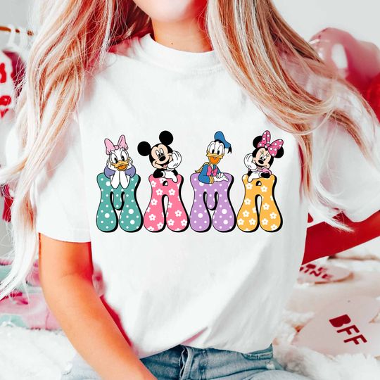 Disnyye Mama Shirt, Disney Mom Shirt, Mothers Day Shirt, Gift for Mom