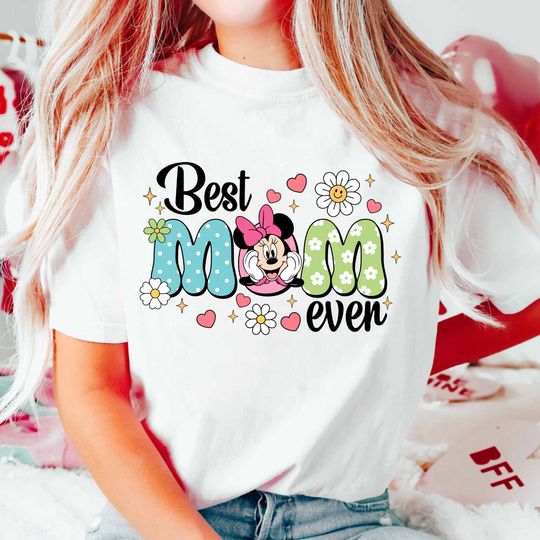Best Disney Mom Ever Shirt, Micki Minnie Mouse Mom Shirt, Mothers Day Shirt