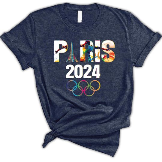 2024 Paris Olympics Games Shirts, France Lover Gift T-Shirt, Paris Summer Sport Games Gift, Olympics Games Shirts