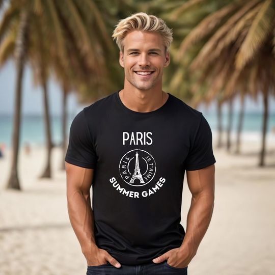 Paris Summer Games shirt, Paris tshirt, Paris Games tee, Unisex t-shirt for Paris Games, gift for gymnas, gymnast t shirt
