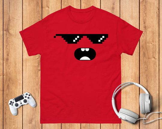Sunglasses T-shirt, Thug Life Sunglasses, Funny Face Shirt