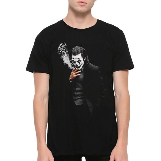 Joker Movie T-Shirt, Joaquin Phoenix Shirt, Men's and Women's Sizes (JOK-00001)