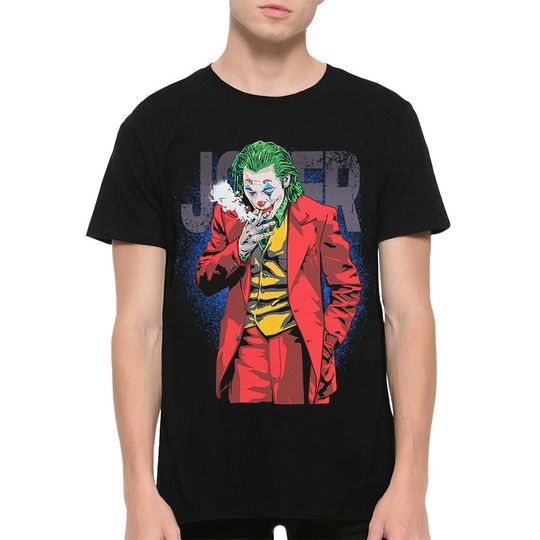 Joker Joaquin Phoenix Art T-Shirt, Men's and Women's Sizes (JOK-99230)