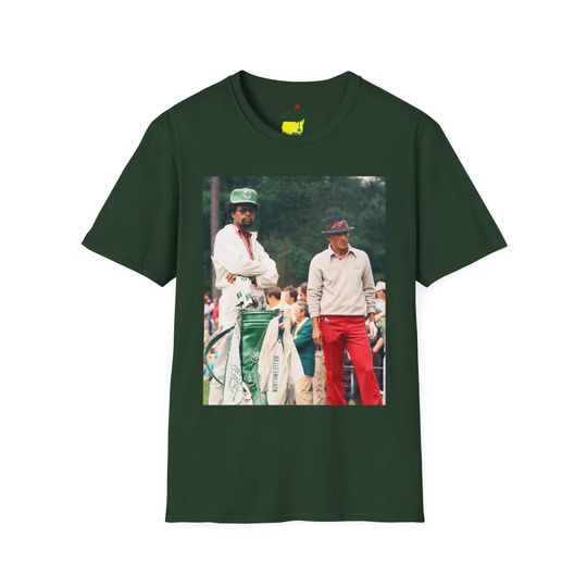 Chi Chi Rodriguez & his Caddie at The Masters Golf