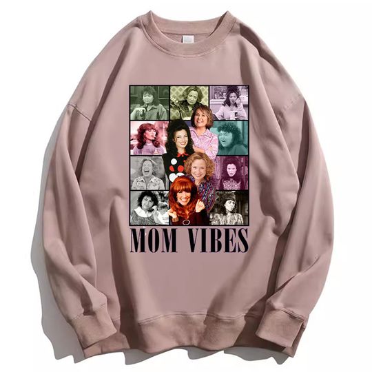 90s Mom Vibes Funny Mom Sweatshirt, Mom Vibes Sweatshirt, Gifts for Mom