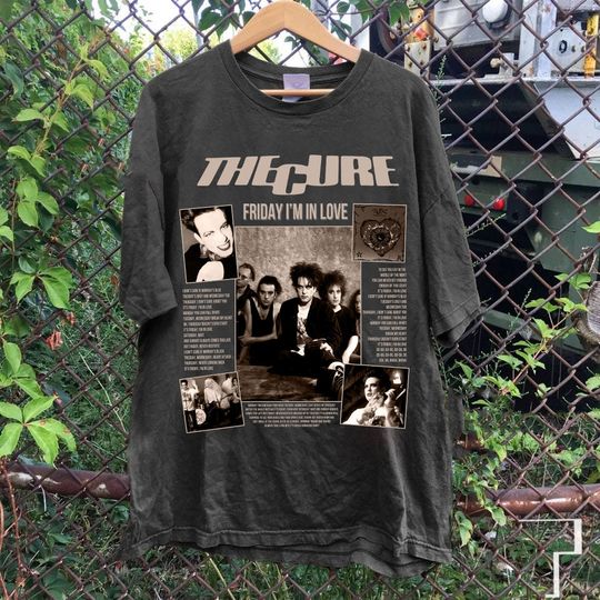 The Cure Retro, The Cure Retro Shirt, The Cure T shirt, The Cure band T-Shirt