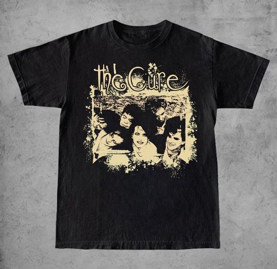 The Cure retro Rock Band T-Shirt, The Cure Shirt, Rock Band T-Shirt