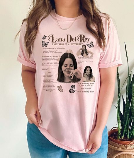 Lana Del Rey Vintage Shirt, Lana Del Rey Retro 90s, Lana Del Rey Album t-shirt