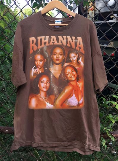Rihanna Shirt, Rihanna tee, Rihanna Vintage 90's Hip Hop Rap Tour t shirt