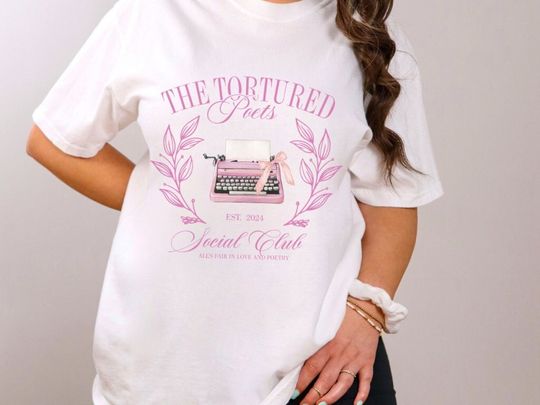 Tortured Poets Shirt - TTPD Tee - Taylor Fan Gift