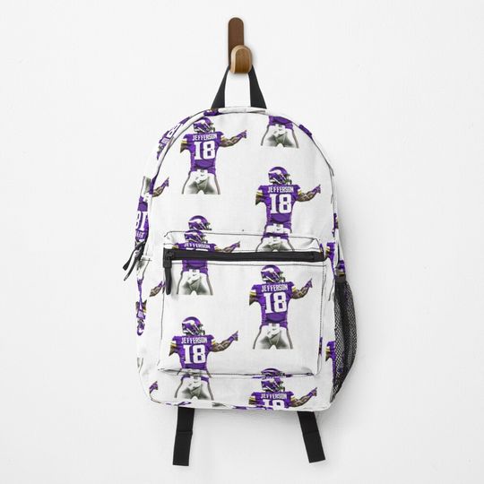 Great football Player Justin Jefferson Backpack
