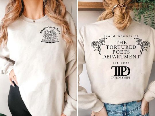 The Tortured Poets Department  Sweatshirt